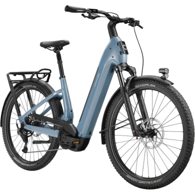 Rower elektryczny Cannondale Tesoro 2 Monotube błękitny