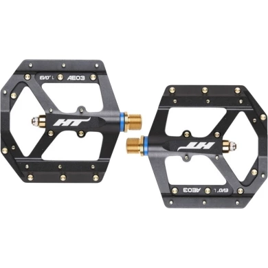 Pedały rowerowe HT AE03 czarno-złote