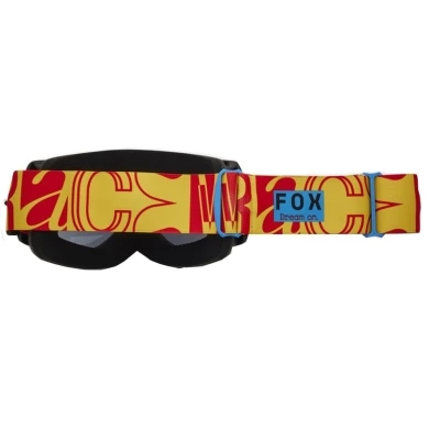 Gogle Fox Main Race Spec czarno-żółte