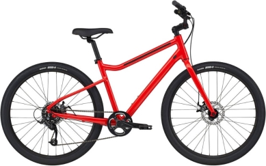 Rower miejski Cannondale Treadwell 3 czerwony