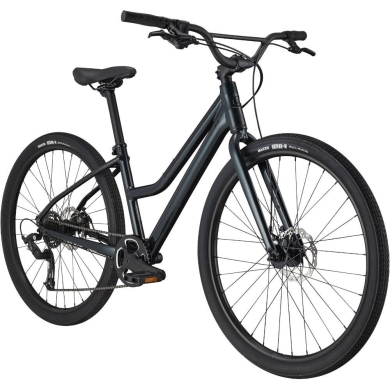 Rower miejski damski Cannondale Treadwell 3 Remixte ciemnozielony