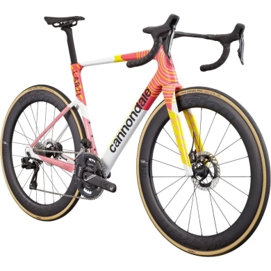 Rower szosowy Cannondale SuperSix EVO LAB71 Team biało-różowy