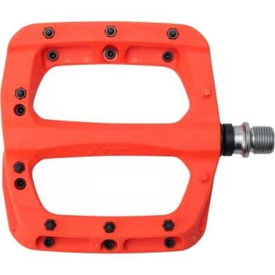 Pedały rowerowe HT PA03A neon pomarańczowe
