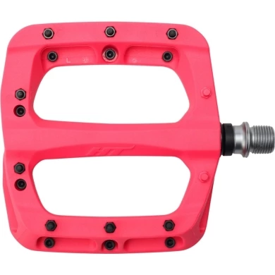 Pedały rowerowe HT PA03A neon różowe