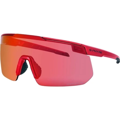 Okulary rowerowe Shimano S-Phyre CE-SPHR2 czerwone (ridescape road)