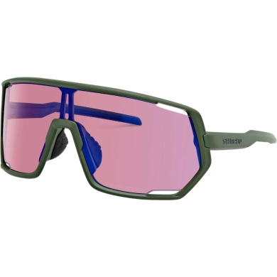 Okulary rowerowe Shimano Technium CE-TCNM2 oliwkowe (ridescape off-road)