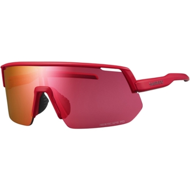 Okulary rowerowe Shimano Technium L CE-TCNL2 czerwone (ridescape road)