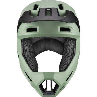 Kask rowerowy fullface Uvex Ravage zielony