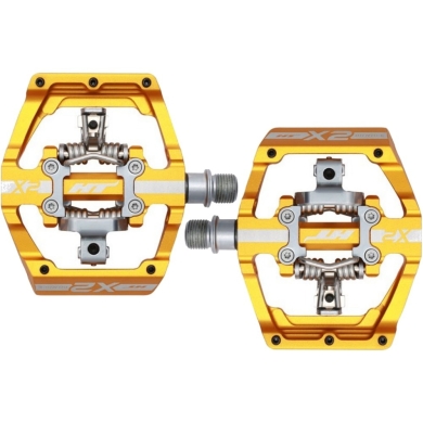 Pedały rowerowe HT X2 złote