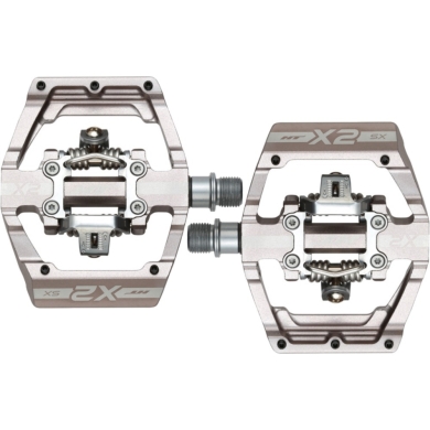 Pedały rowerowe HT X2-SX szare