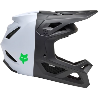 Kask rowerowy fullface Fox Junior Rampage 5050 MIPS biało-czarny
