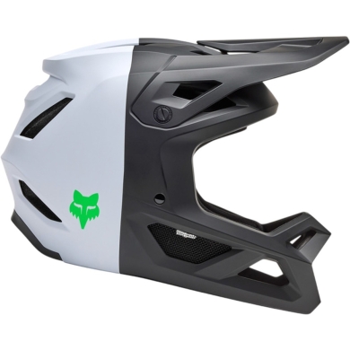 Kask rowerowy fullface Fox Junior Rampage 5050 MIPS biało-czarny