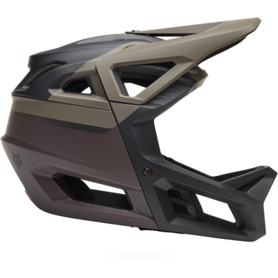 Kask rowerowy Fullface Fox Proframe Rizer MIPS brązowy