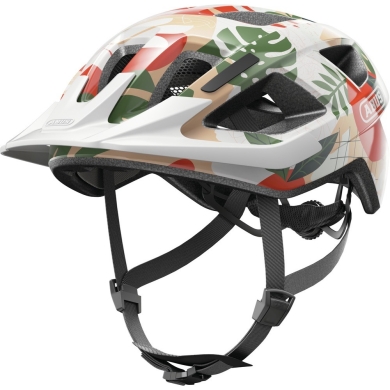 Kask rowerowy Abus Aduro 3.0 LED orange palm