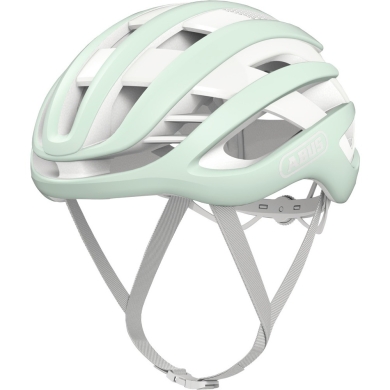Kask rowerowy Abus AirBreaker biało-miętowy