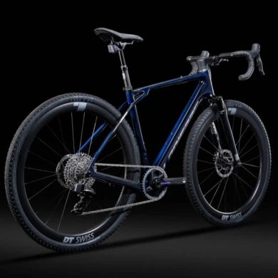Rower gravel Lapierre Crosshill CF 8.0 S translucent hex blue
