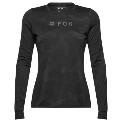Koszulka rowerowa damska z długim rękawem Fox Lady Ranger Tru Dri czarna