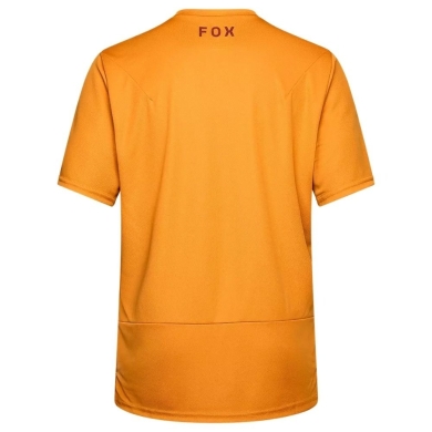 Koszulka rowerowa Fox Ranger Head pomarańczowa
