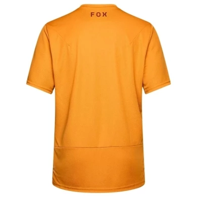Koszulka rowerowa Fox Ranger Head pomarańczowa