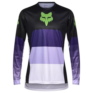 Koszulka rowerowa z długim rękawem Fox Ranger Grid czarna