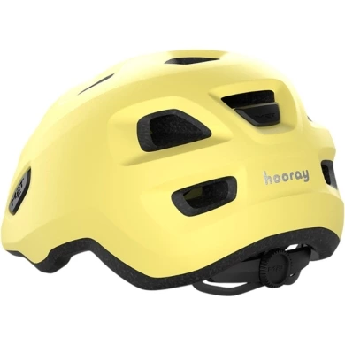 Kask rowerowy MET Hooray jasnożółty