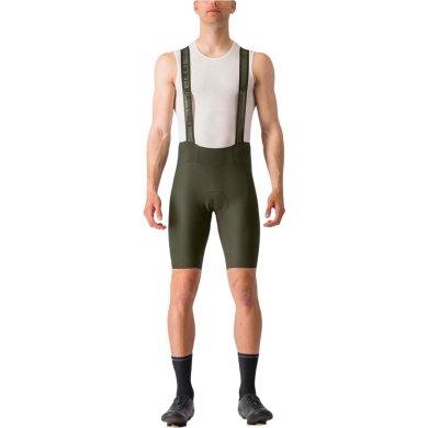 Spodenki rowerowe Castelli Espresso zielone