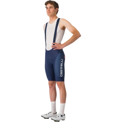 Spodenki rowerowe Castelli Competizione 2 kit niebieskie