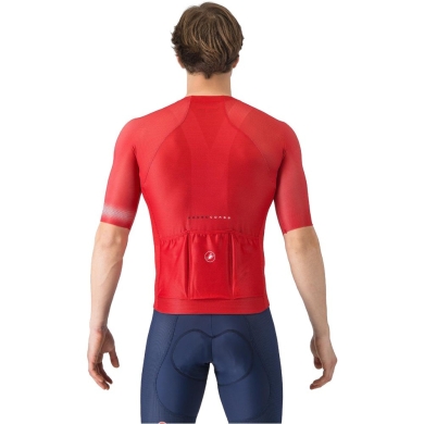 Koszulka rowerowa Castelli Climber's A/C czerwona