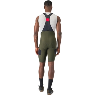 Spodenki rowerowe Castelli Unlimited Cargo zielone