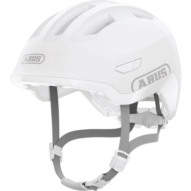 Kask rowerowy Abus Smiley 3.0 ACE LED pure white