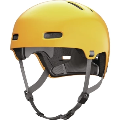 Kask rowerowy orzech Abus Indy żółty