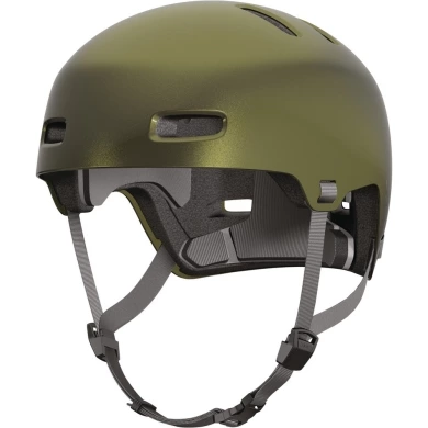 Kask rowerowy orzech Abus Indy zielony