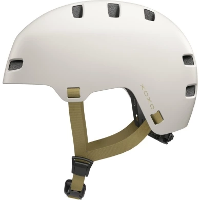 Kask rowerowy orzech Abus XOXO ECO beżowy