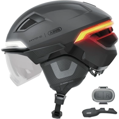 Kask rowerowy Abus HYP-E BL.ACE czarny
