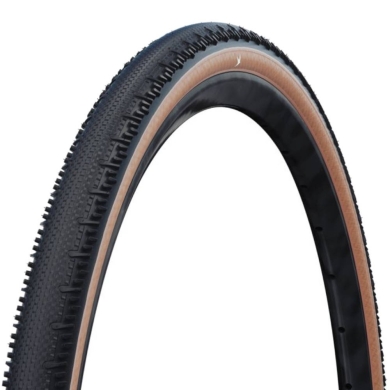 Opona zwijana Schwalbe G-One RS Pro 28 czarno-brązowa