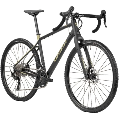 Rower gravel Ghost Asket Essential AL black light khaki