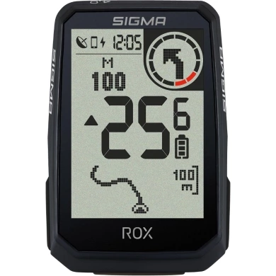 Nawigacja rowerowa Sigma ROX 4.0 Endurance Sensor Set czarna
