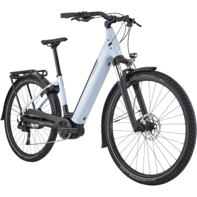 Rower elektryczny Cannondale Mavaro Neo 5 Monotube błękitny