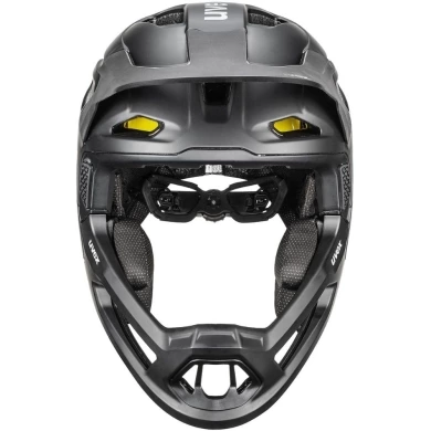 Kask rowerowy fullface Uvex Revolt MIPS czarny