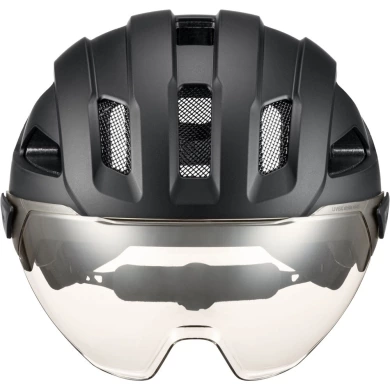 Kask rowerowy Uvex Stride Visor czarny