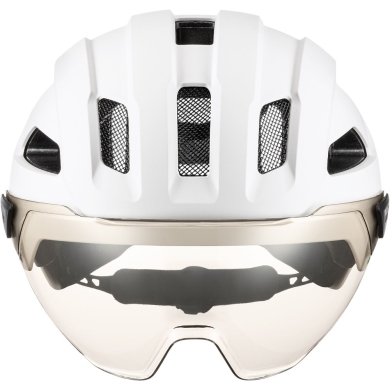 Kask rowerowy Uvex Stride Visor biały
