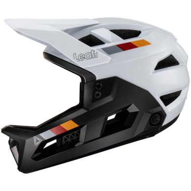 Kask rowerowy fullface Leatt MTB Enduro 2.0 biało-czarny