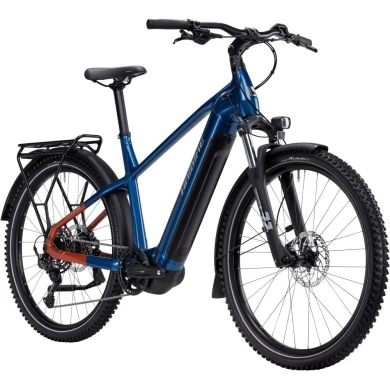 Rower elektryczny Haibike Trekking 4 High niebieski 2025