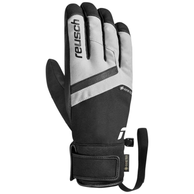 Rękawice narciarskie Reusch Booster GORE-TEX czarno-białe