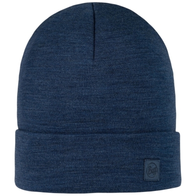 Czapka Buff Merino Heavyweight granatowa