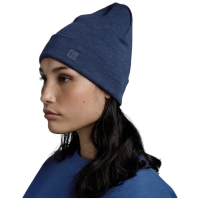 Czapka Buff Merino Heavyweight granatowa