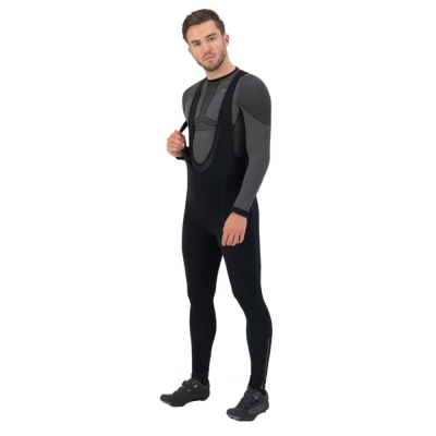 Spodnie rowerowe Rogelli Perano czarne - XL