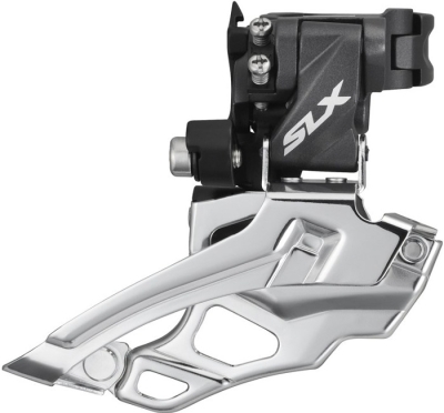 Shimano FD M676 SLX 2x10 Przerzutka przednia Down Swing na obejmę dual pull