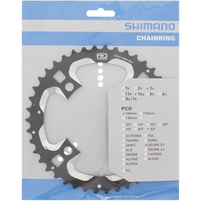 Tarcza mechanizmu korbowego Shimano Deore XT FC-M770 (42T)