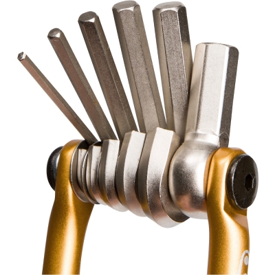 Multitool Crank Brothers M19 złoty